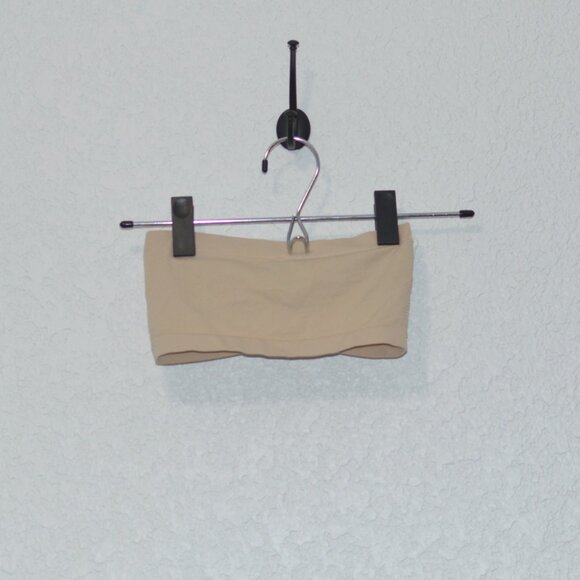 Womens Saint Eve Beige Bandeau Size XXS/XS (93% nylon/7% spandex) - Picture 2 of 3